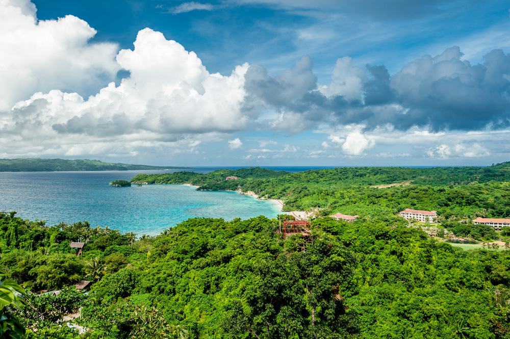 Haiti coastline and port waters